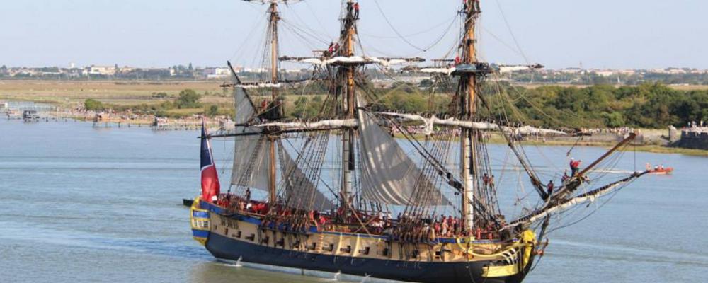 Aboard the Hermione (Frankreich)